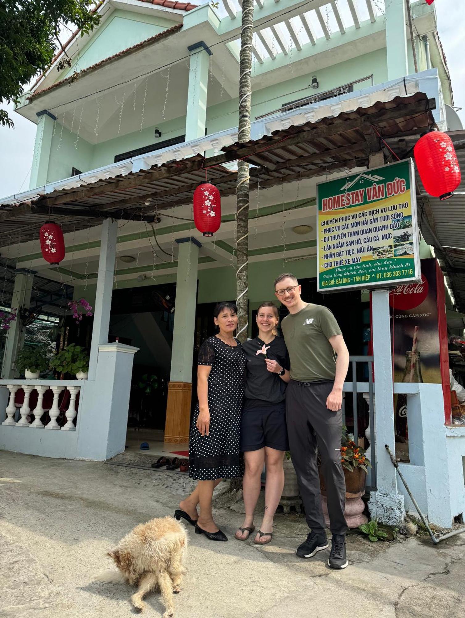 Homestay Van Duc Cu Lao Cham Tân Hiệ Kültér fotó